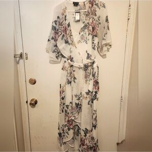 City Chic Floral Maxi Dress